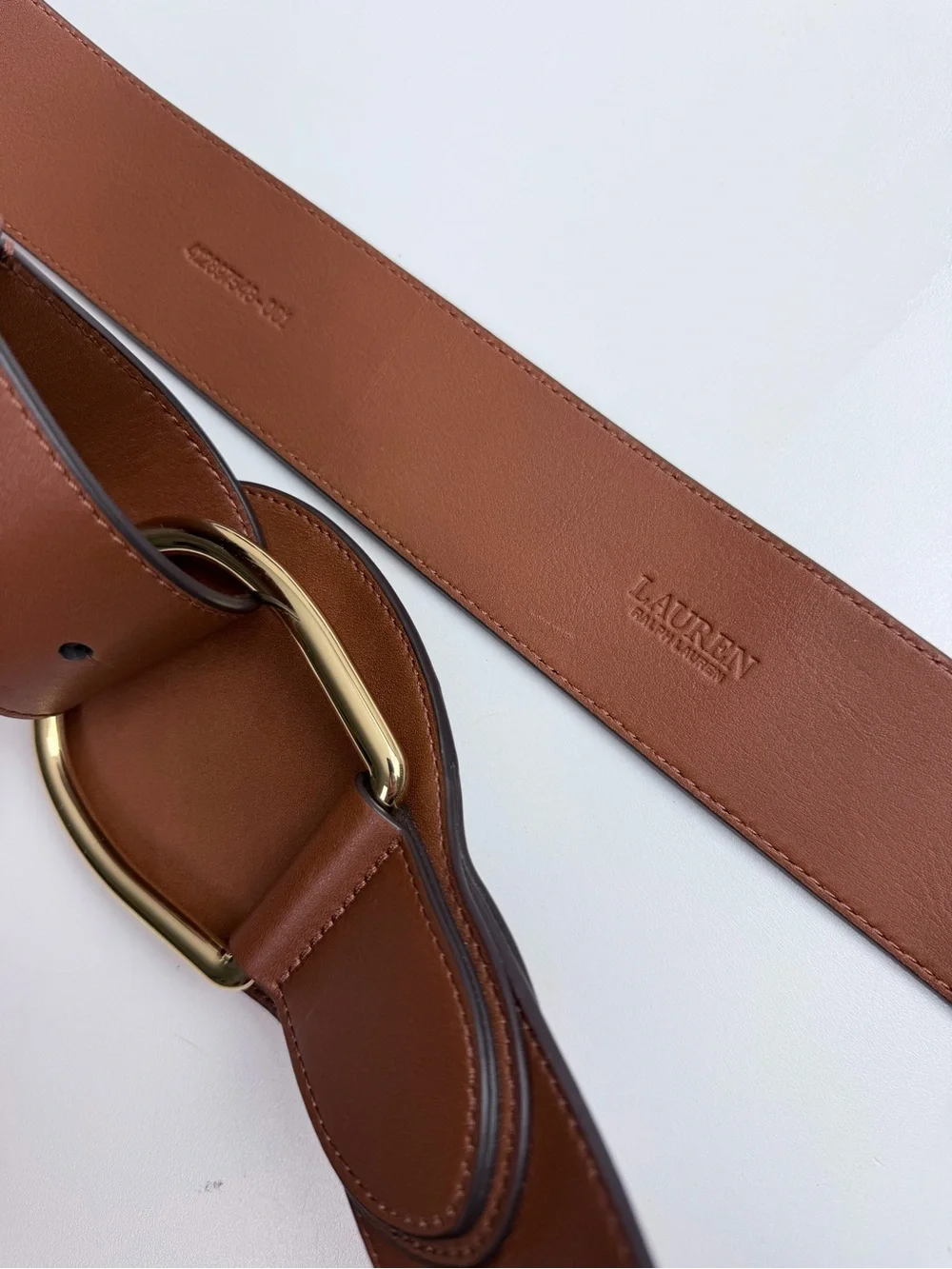 Lauren Ralph Lauren Wide Ring Equestrian-Belt-Wide Size 3X NWOT - Picture 8 of 9
